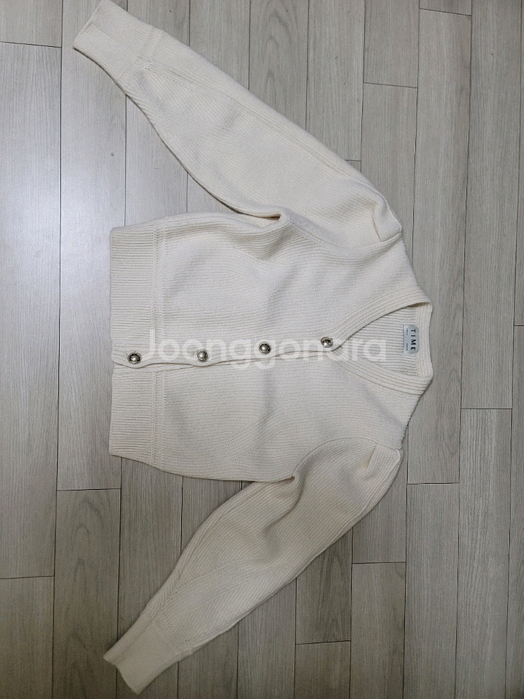 플로움 니트 가디건--1