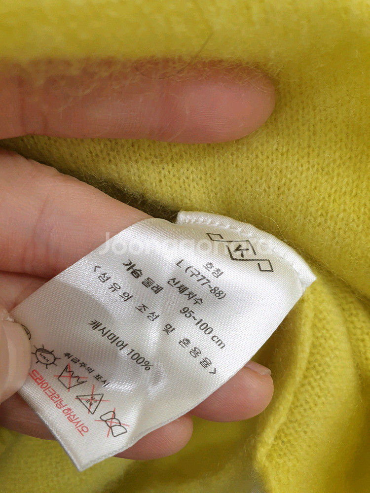 쿠즈텡 캐시미어100 니트 (77-88)--3