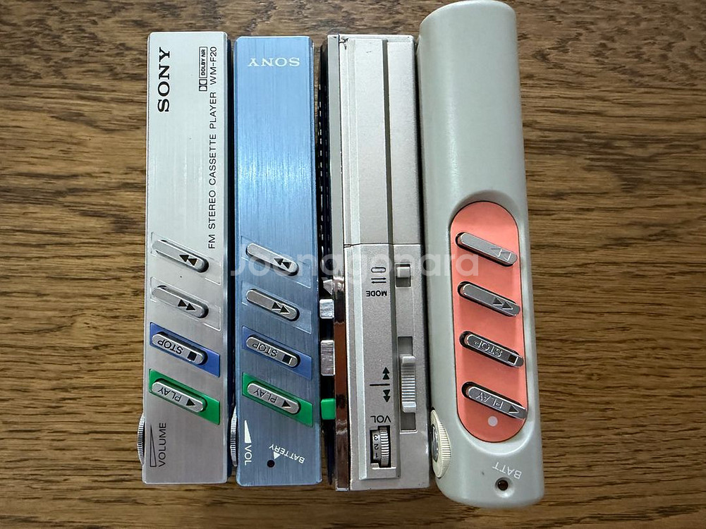 Sony 카세트 워크맨 판매합니다. wm-f20, wm-30, wm-40, wm-50--2