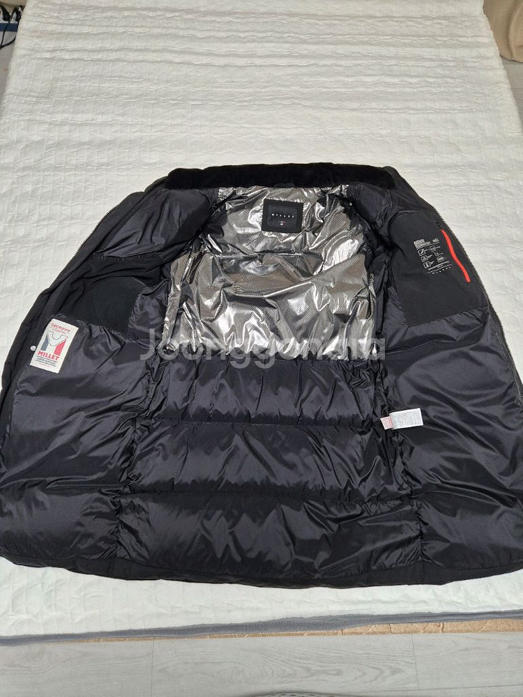 밀레 구스다운 롱패딩 M(95~100)--8