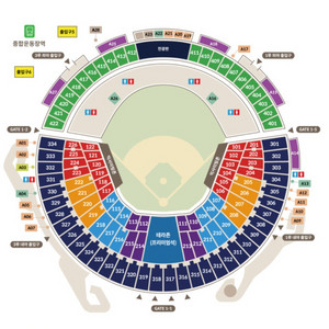 불꽃야구 11/9 2시 잠실 직관 1루석 2연석