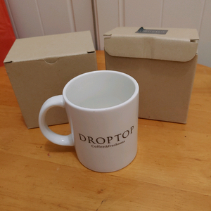 드롭탑 전지현 사인 머그컵