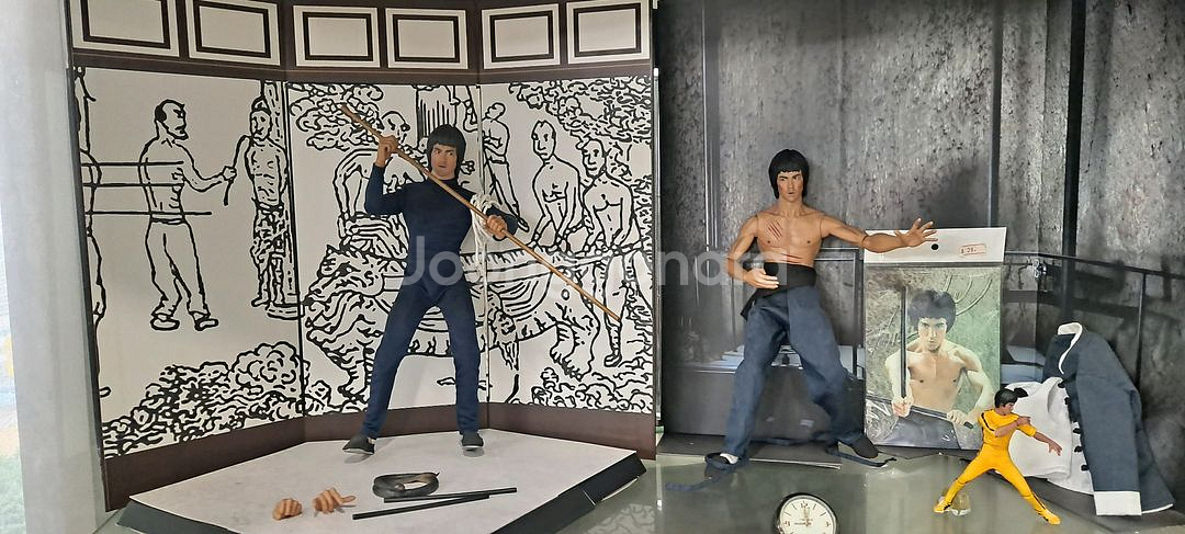 한정판 28cm용쟁호투 이소룡피규어 일본구입--0