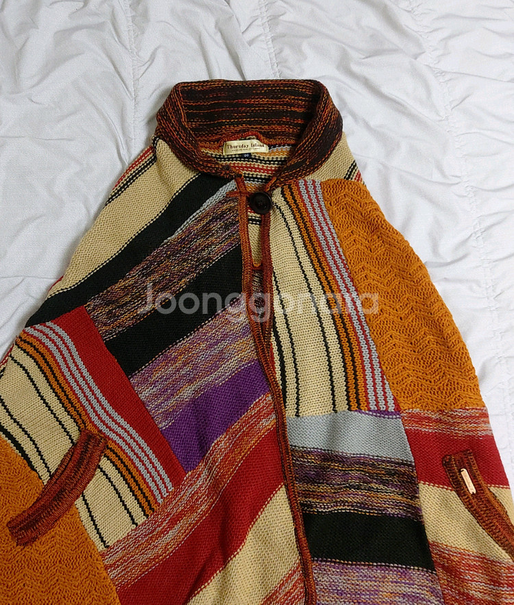 써스데이아일랜드 숄판초 망토--1