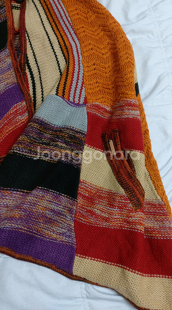 써스데이아일랜드 숄판초 망토--2