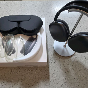 애플 에어팟 맥스 스페이스 그레이 라이트닝 풀세트