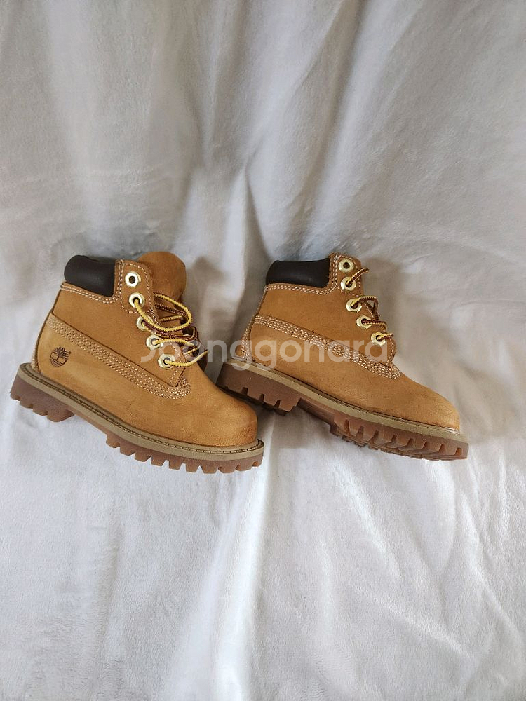 팀버랜드 6인치 부츠 7(140사이즈)키즈워커--3