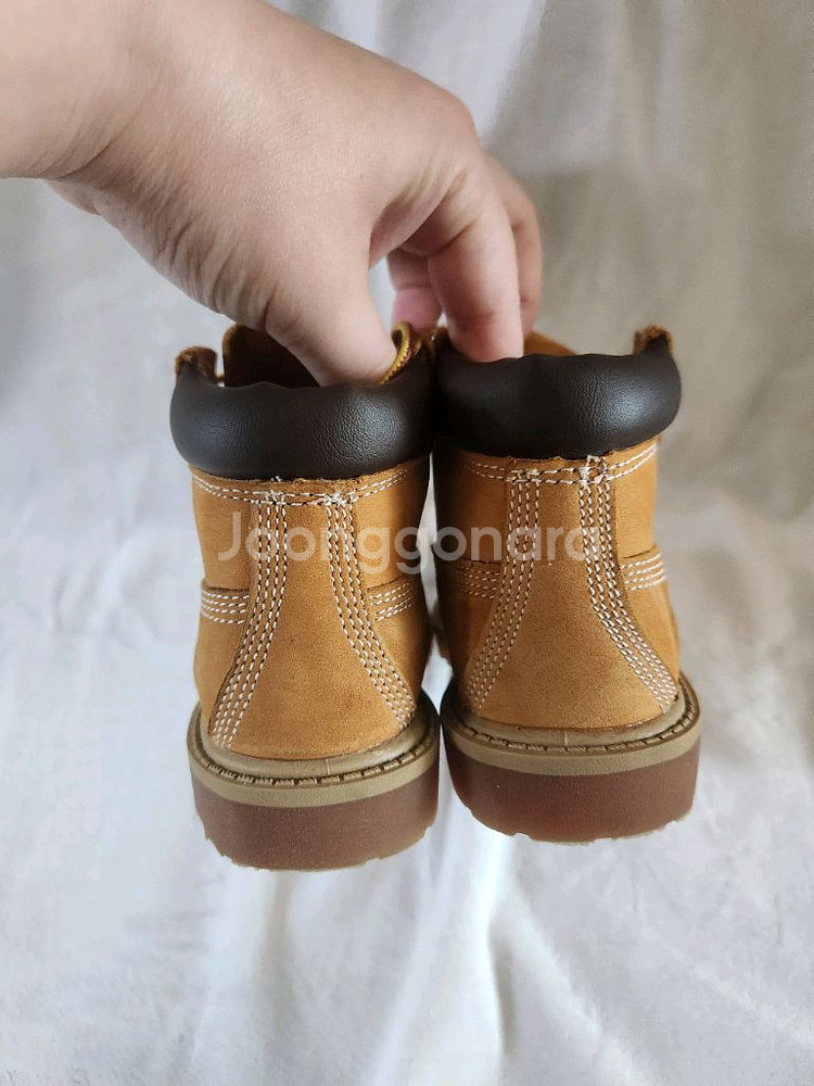 팀버랜드 6인치 부츠 7(140사이즈)키즈워커--5