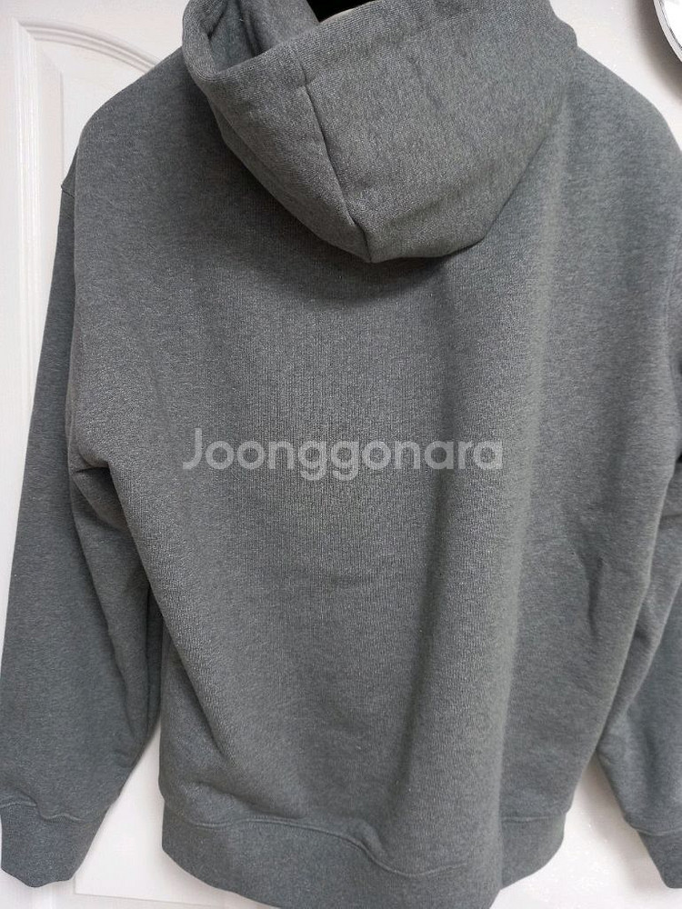 메종키츠네 그레이폭스 후드티--3