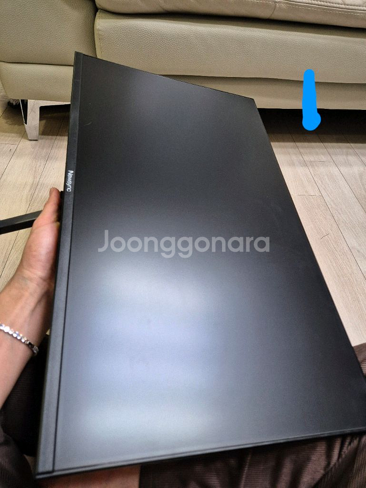 비트엠 24인치 베젤리스 모니터 블랙 Newsync X248VH--5