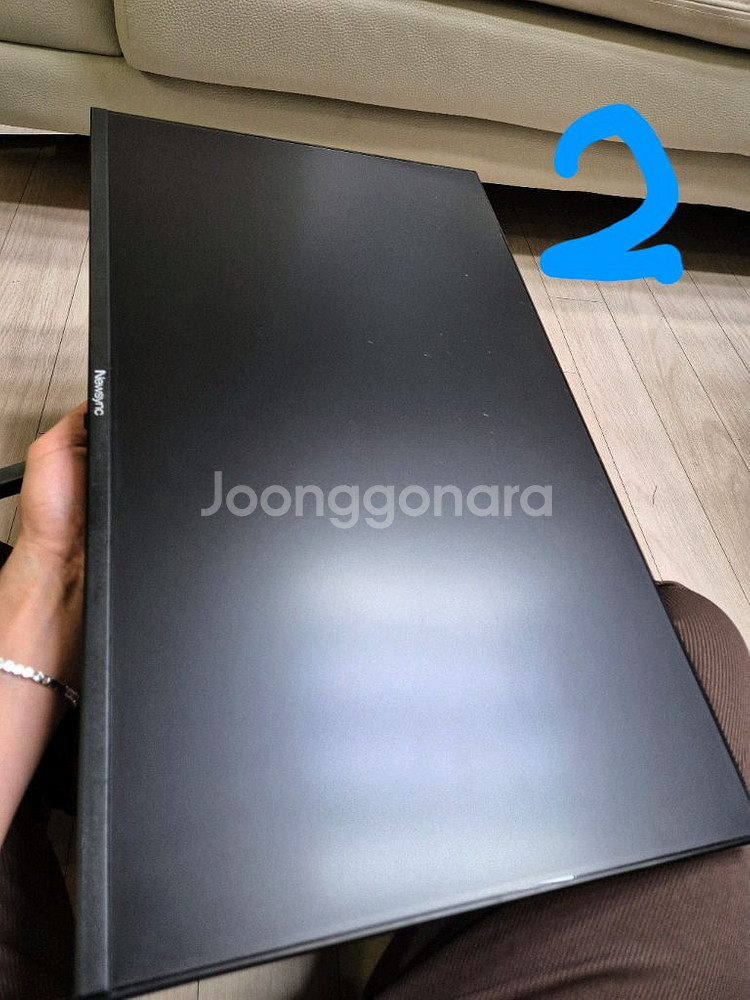 비트엠 24인치 베젤리스 모니터 블랙 Newsync X248VH--6