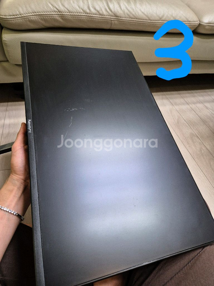 비트엠 24인치 베젤리스 모니터 블랙 Newsync X248VH--7