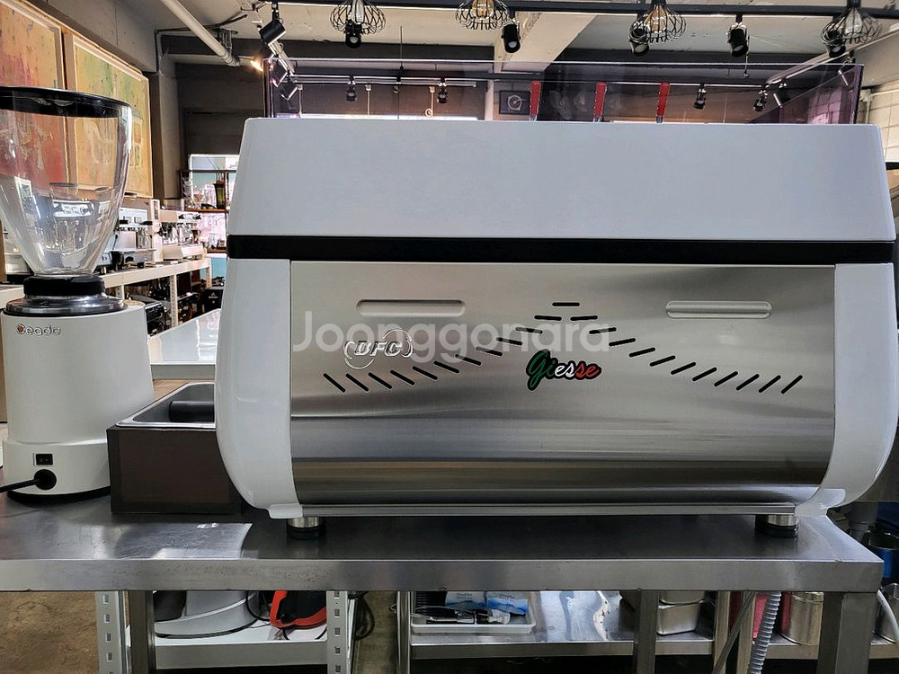 비에프씨 지에쎄 커피머신 체아도전자동그라인더 포함--3