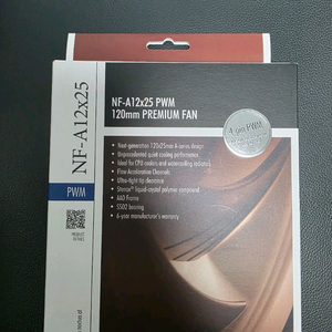 녹투아 NF-A12x25 PWM 팬 1개