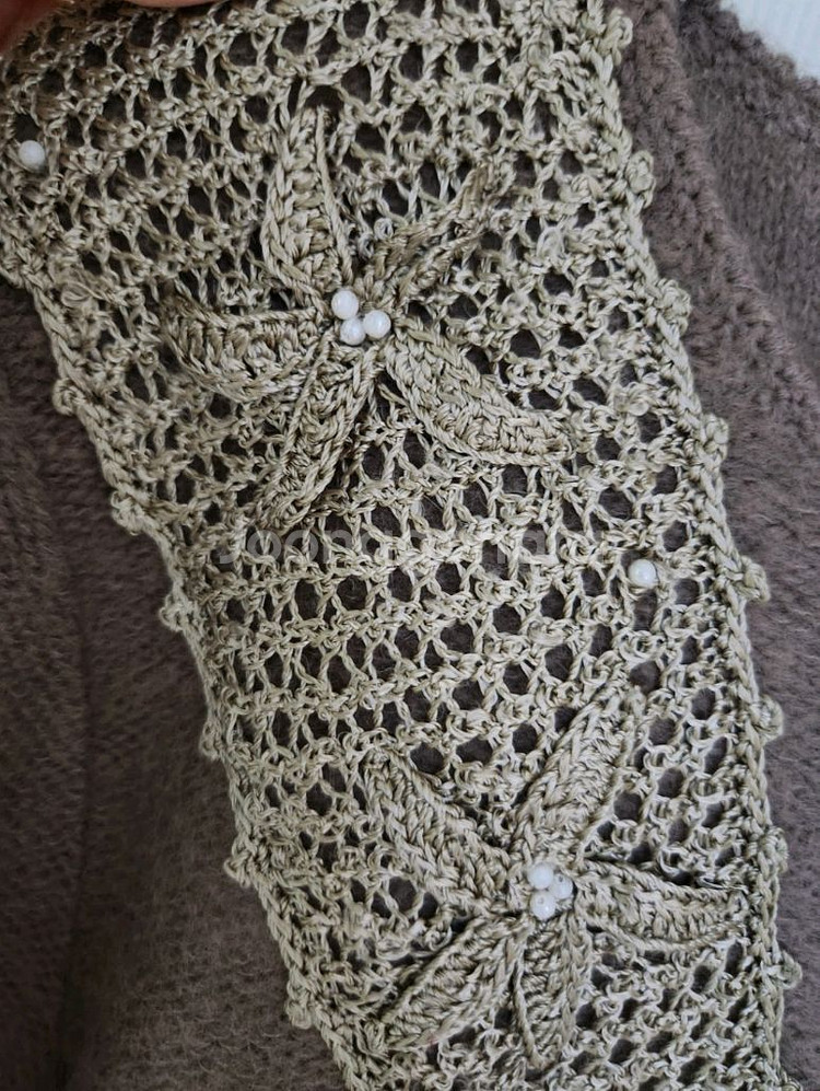 새상품!자수포인트 여성니트--4