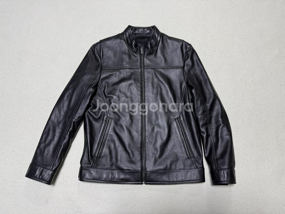 폴리스 양가죽 자켓 남성용 95사이즈--0