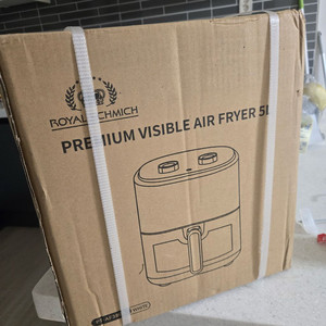 로얄 슈미츠 보이는 대용량 에어프라이어 5L