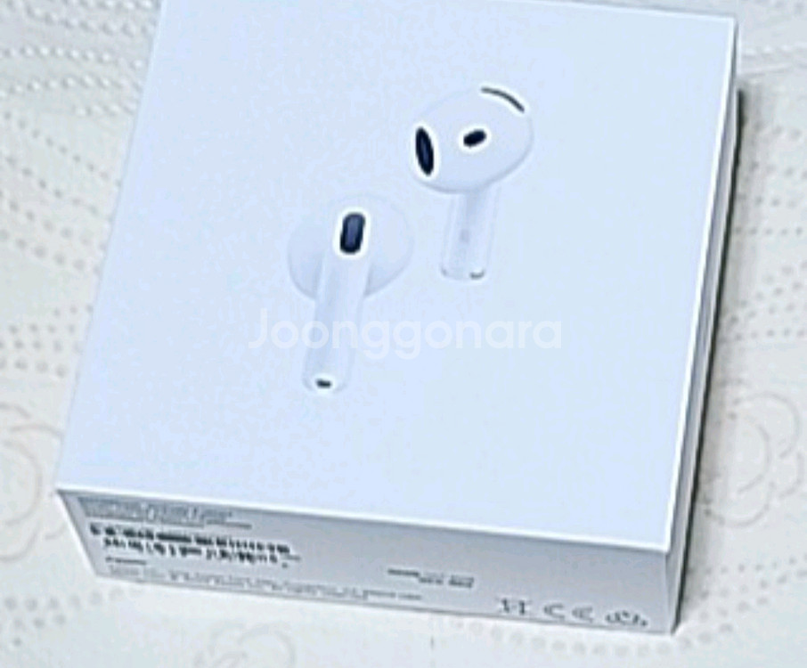 애플 에어팟4 액티브 노이즈 캔슬링--1