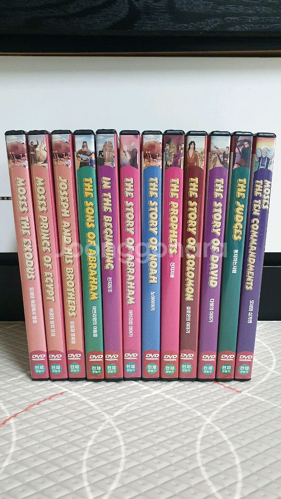 구약성서의영웅들 만화박스세트DVD--0