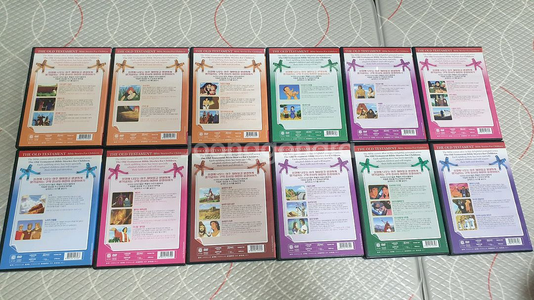 구약성서의영웅들 만화박스세트DVD--2