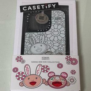 새상품) 아이폰14프로 케이스티파이 무라카미 타카시 한정 콜라보