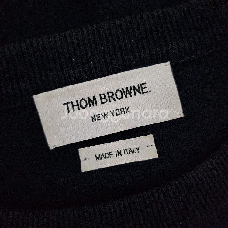 톰브라운 밀라노스티치 금장 니트 2사이즈--3