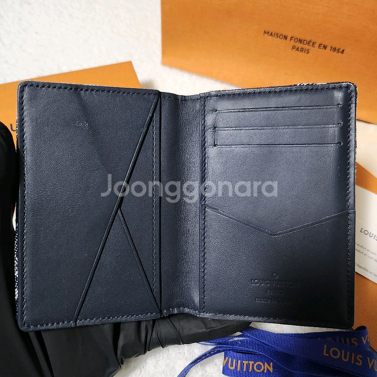 [한정판/풀구성]루이비통 테피스트리 오거나이저 카드지갑--3