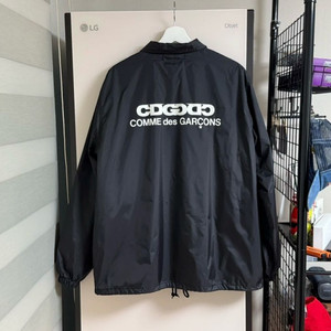 CDG 꼼데가르송 로고 코치자켓 XL 사이즈 판매