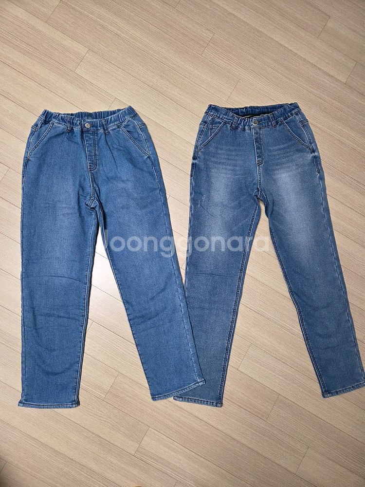 남아 겨울청바지 160--0