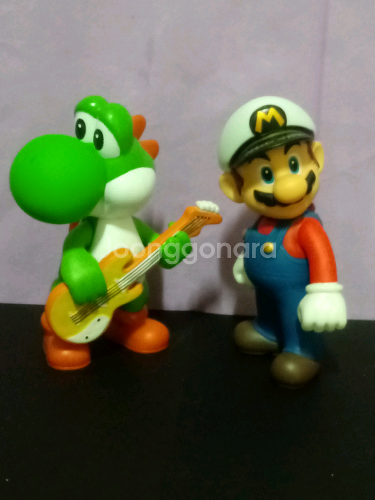 비닐채.미개봉.슈퍼마리오.그린 드래곤피규어.2개일괄--1