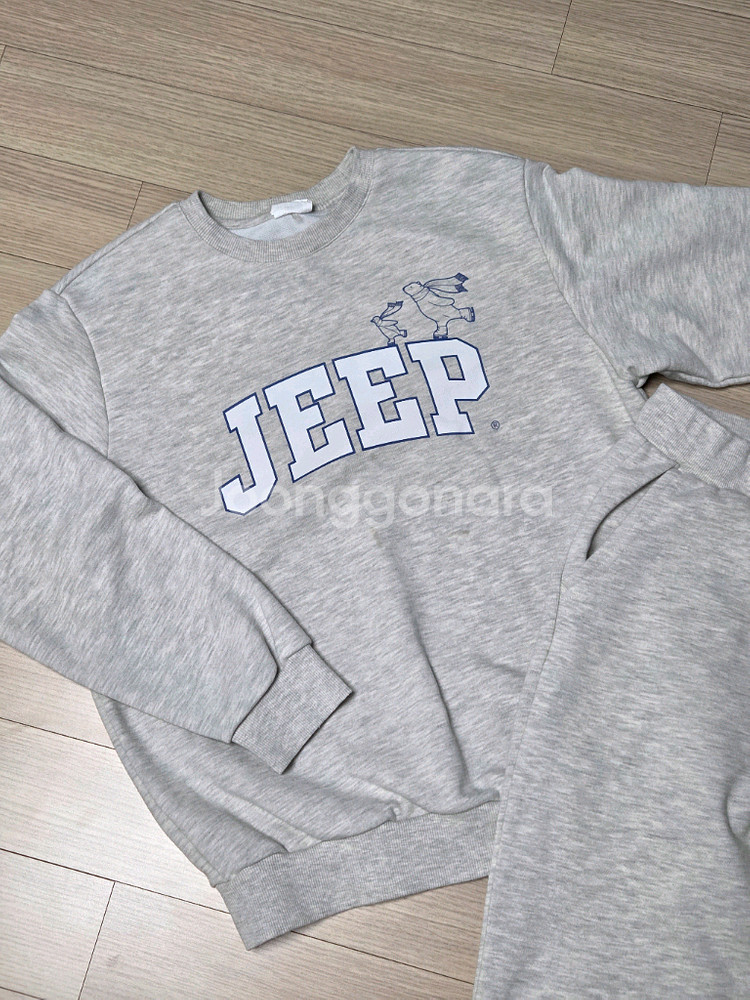 지프 츄리닝. 리틀뎁 맨투맨 155--2