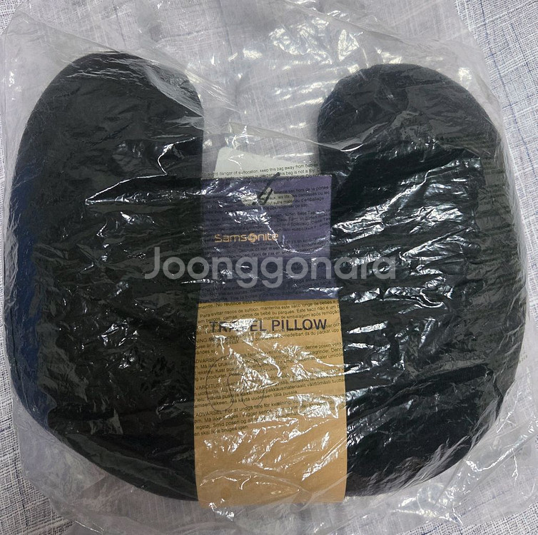 [정품 새제품] 쌤소나이트 목베개 / 캐리어커버--2