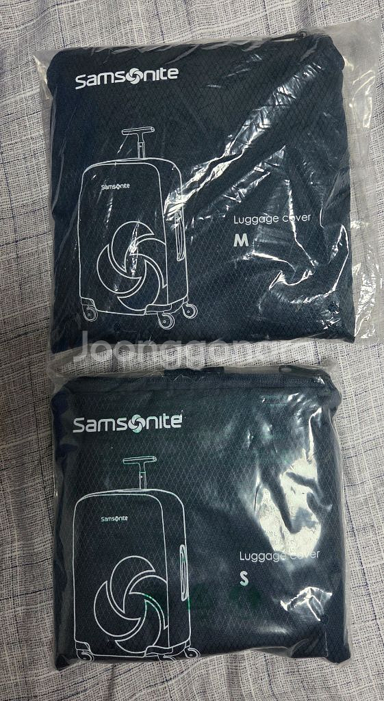 [정품 새제품] 쌤소나이트 목베개 / 캐리어커버--3