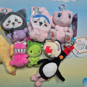 캐릭터 인형 키링