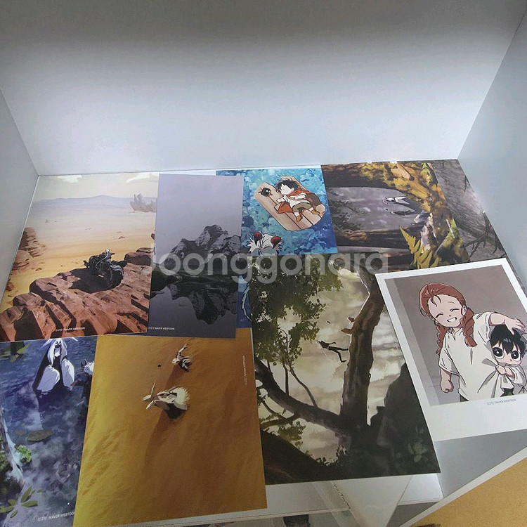 엄마를 만나러 가는길 굿즈 판매양도 엽서 폴라로이드--0