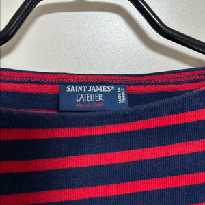 세인트제임스 스트라이프 긴팔티 SM