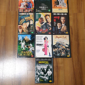 워너 스냅케이스 DVD 10장