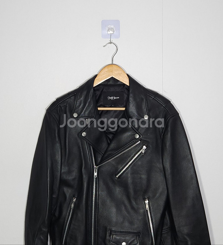 [도프제이슨] 100 남 양가죽라이더자켓--7