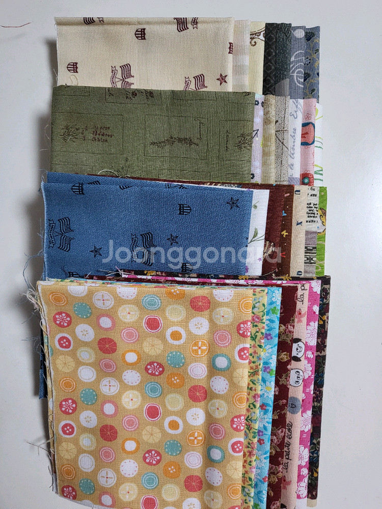 퀼트 원단 세트--1