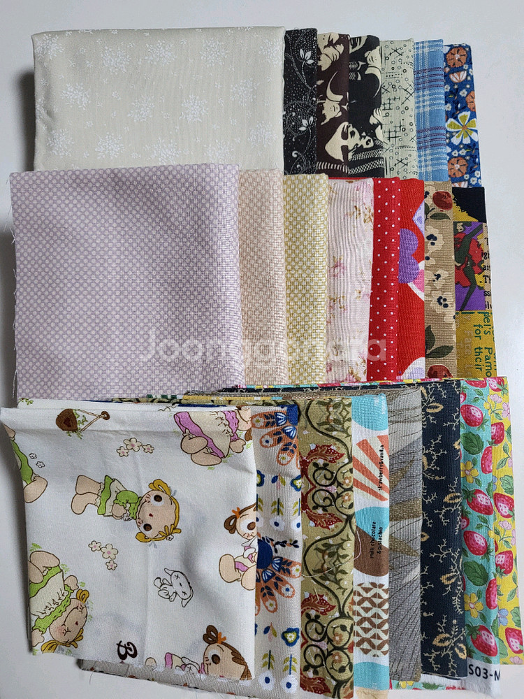 퀼트 원단 세트--3