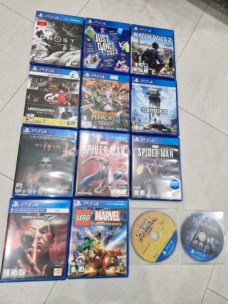 ps4 디아블로4 외 여러개--0