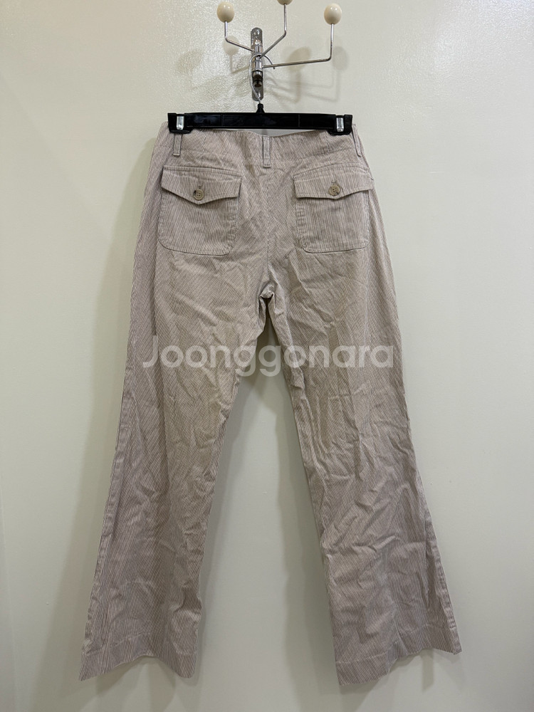 띠어리 스트라이프 부츠컷 팬츠 정품--2