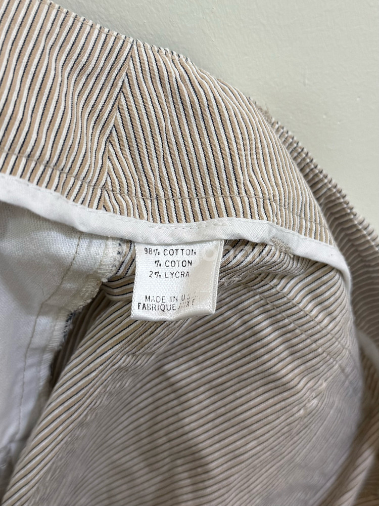 띠어리 스트라이프 부츠컷 팬츠 정품--3