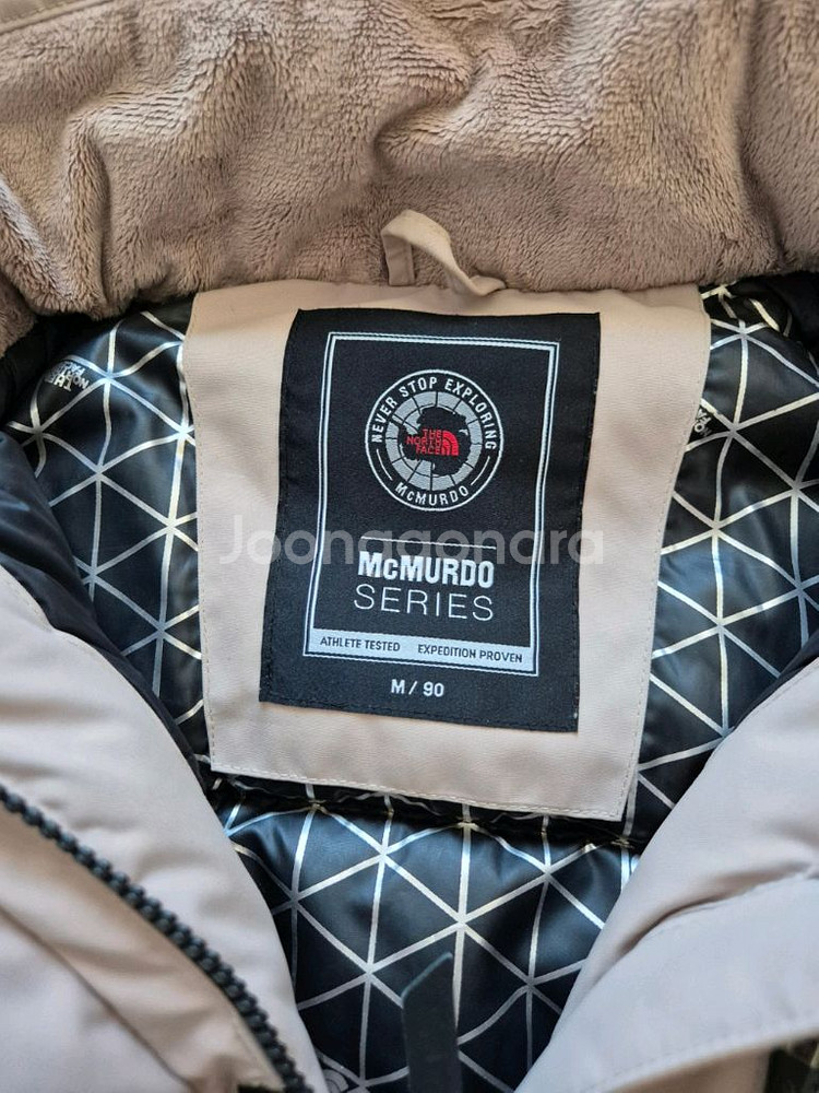 노스페이스 맥머도 에어2 파카 구스다운 패딩점퍼 90(M)--3