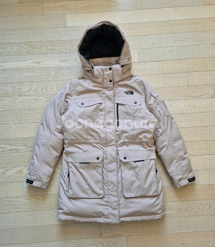 노스페이스 맥머도 에어2 파카 구스다운 패딩점퍼 90(M)--0