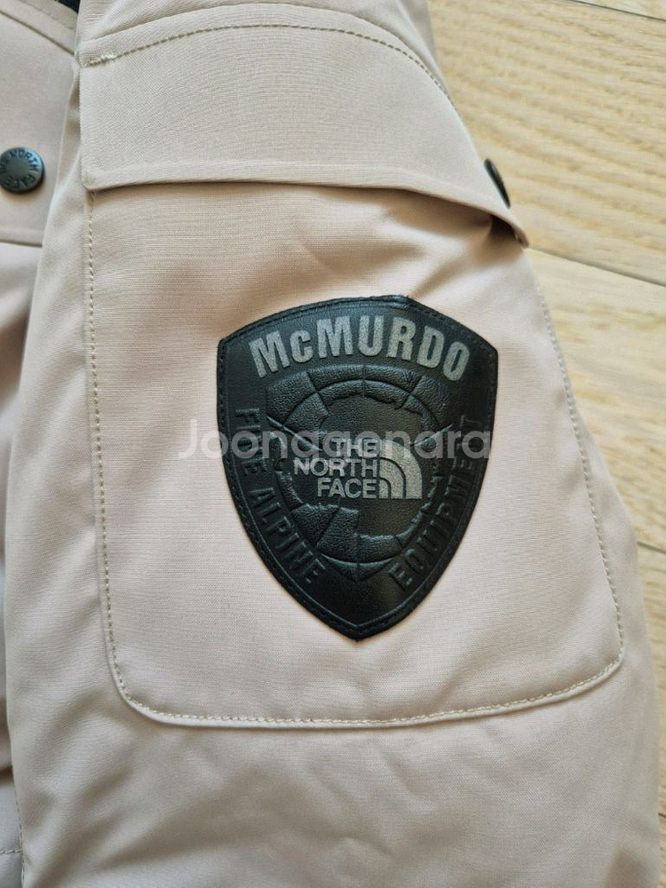 노스페이스 맥머도 에어2 파카 구스다운 패딩점퍼 90(M)--5