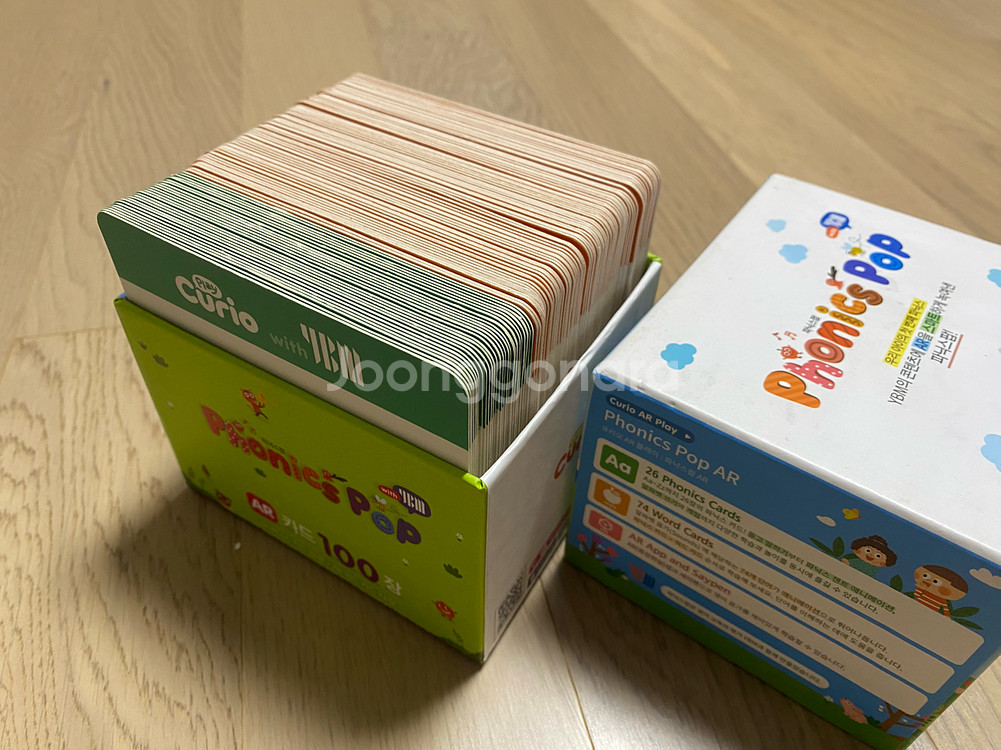 파닉스팝 AR 영어카드 세이펜 가능--2