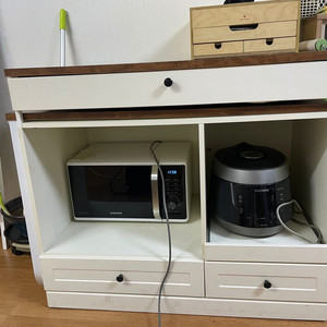 전자레인지 수납장