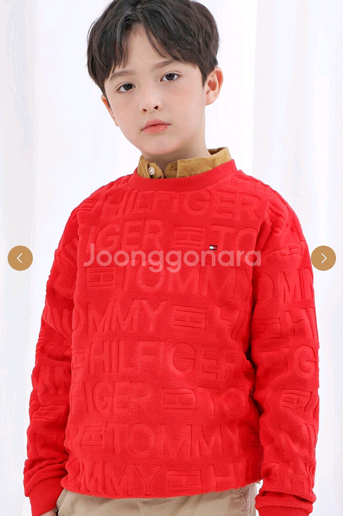 타미키즈 겨울 맨투맨 152--2