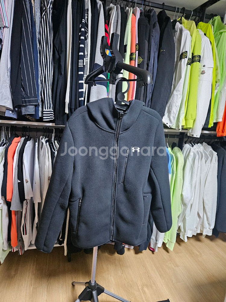 언더아머 플리스 기모 집업(새상품) 남녀공용--0